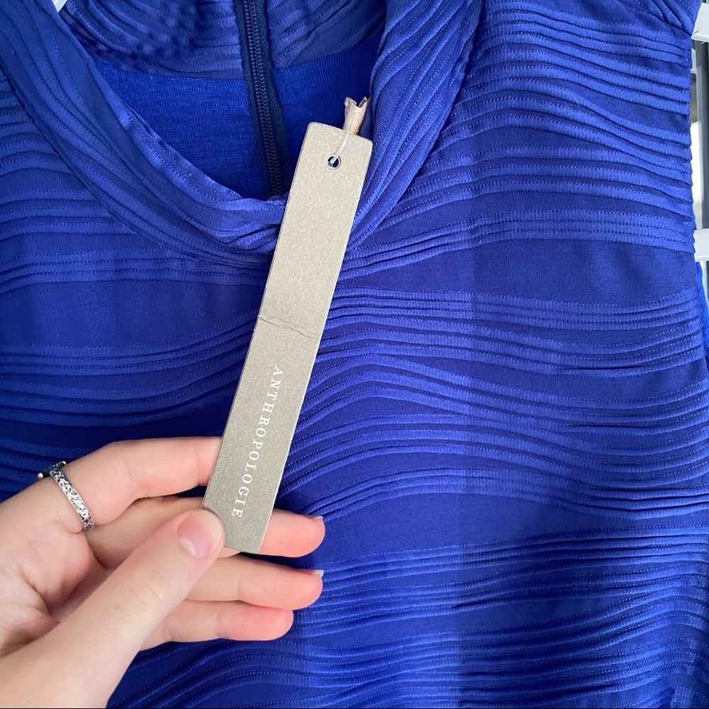 NWT Hutch Anthropologie textured mini dress - Picture 2 of 6
